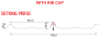 ajiya-concealed-rib-section-profile-concealed-rib-cap